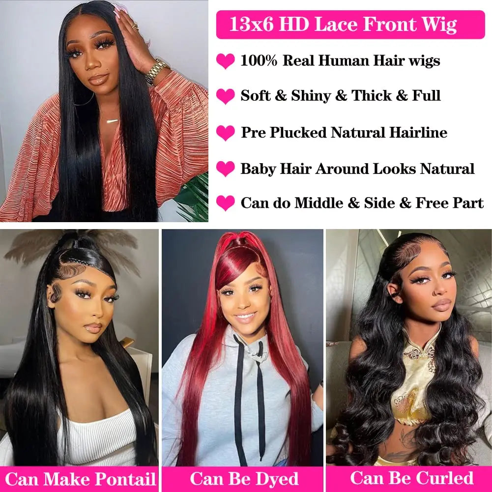 Hd Lace Frontal Human Hair Wig