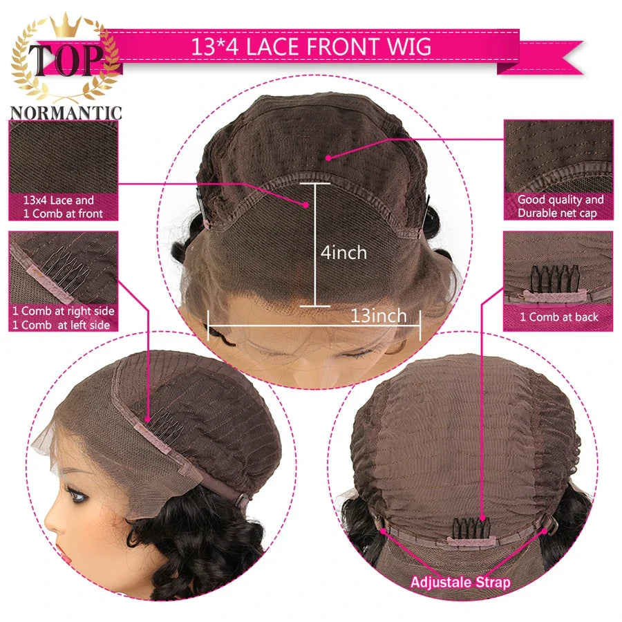 Ombre Brown Silk Base Lace Wigs