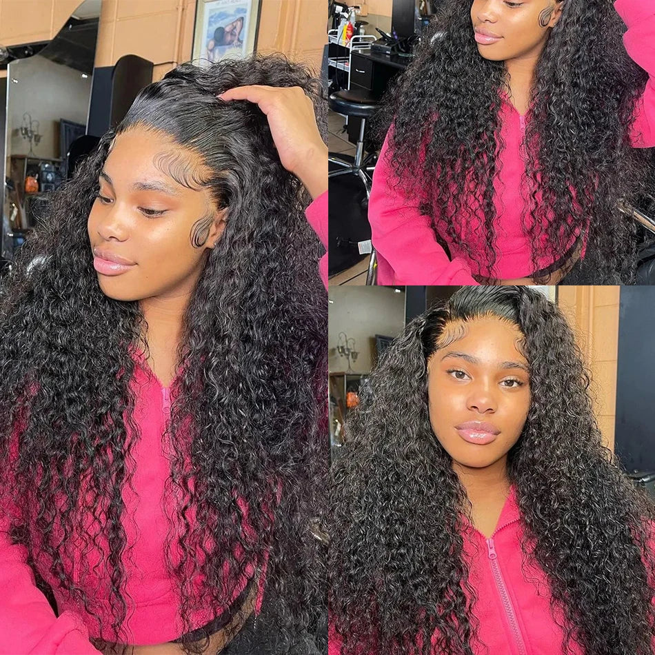 Loose Deep Water wave Frontal Wigs