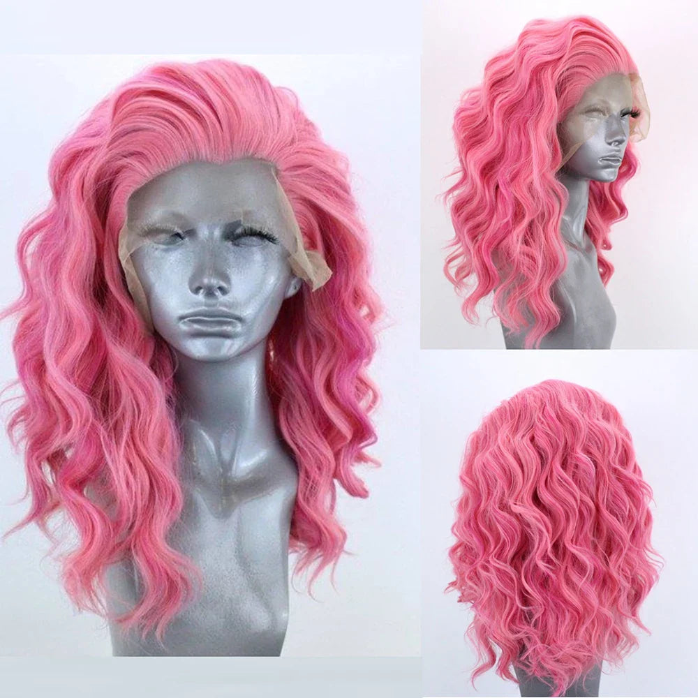 Light Grey Short Bob Synthetic Lace Front Wigs