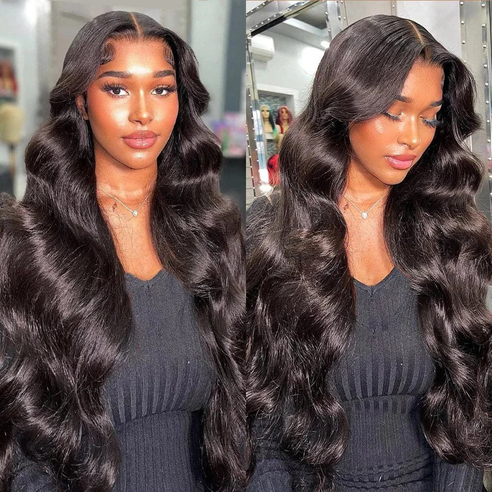 HD Transparent Body Wave Lace Front Part Lace Wigs