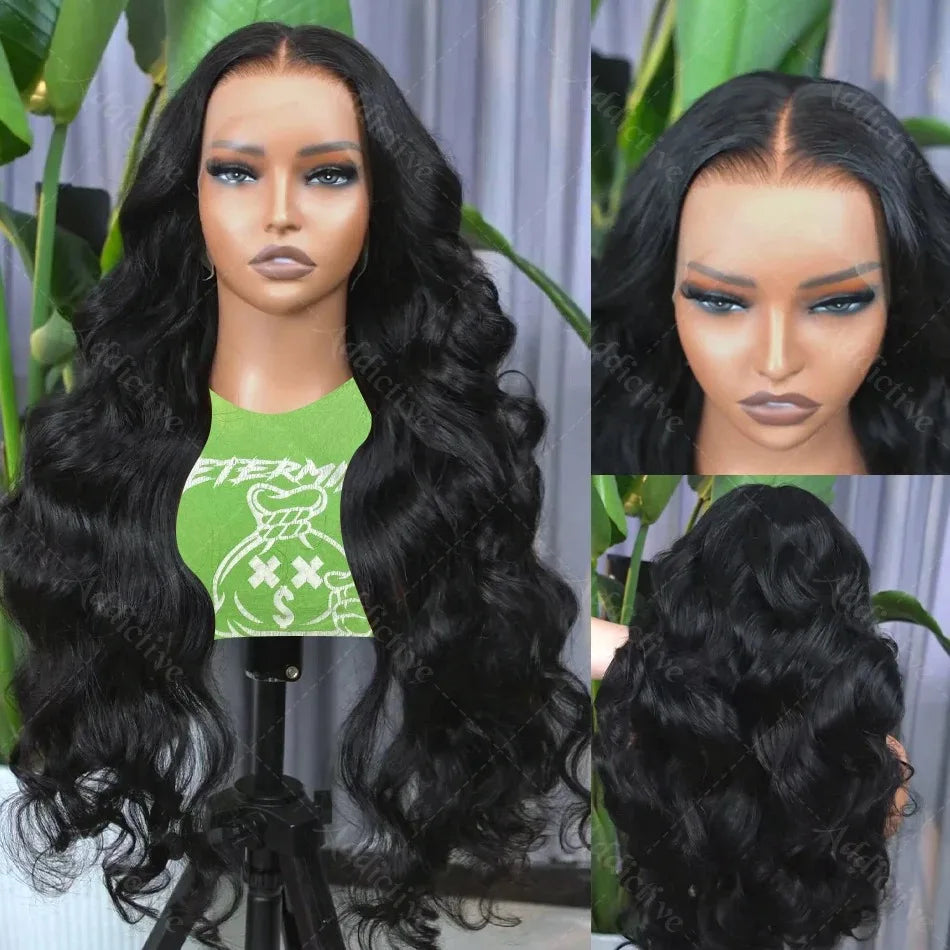 Body Wave HD Transparent Lace Frontal Human Hair Wig