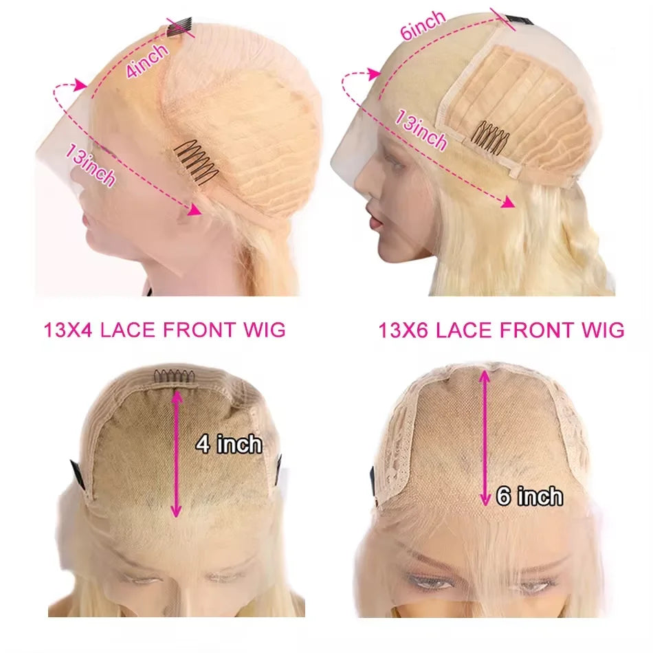 Hd Transparent Straight Hd Lace Frontal Wig