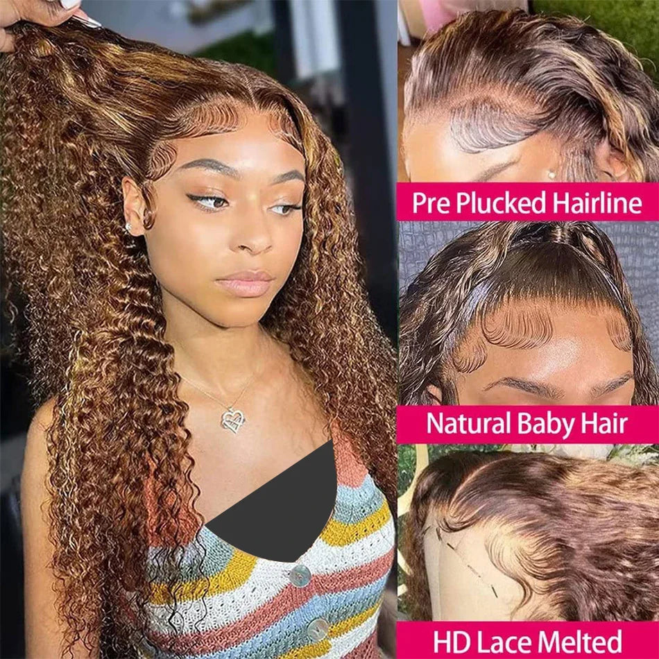 Highlight Blonde Lace Front Wig