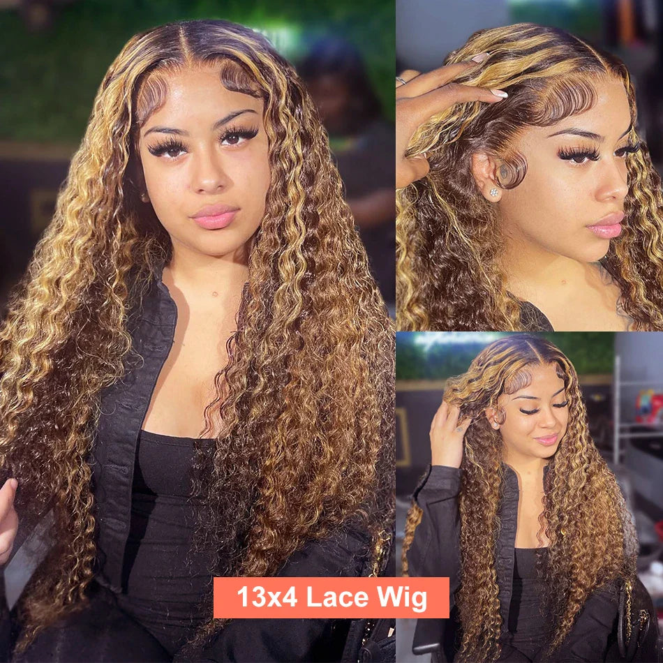 Highlight Blonde Lace Front Wig