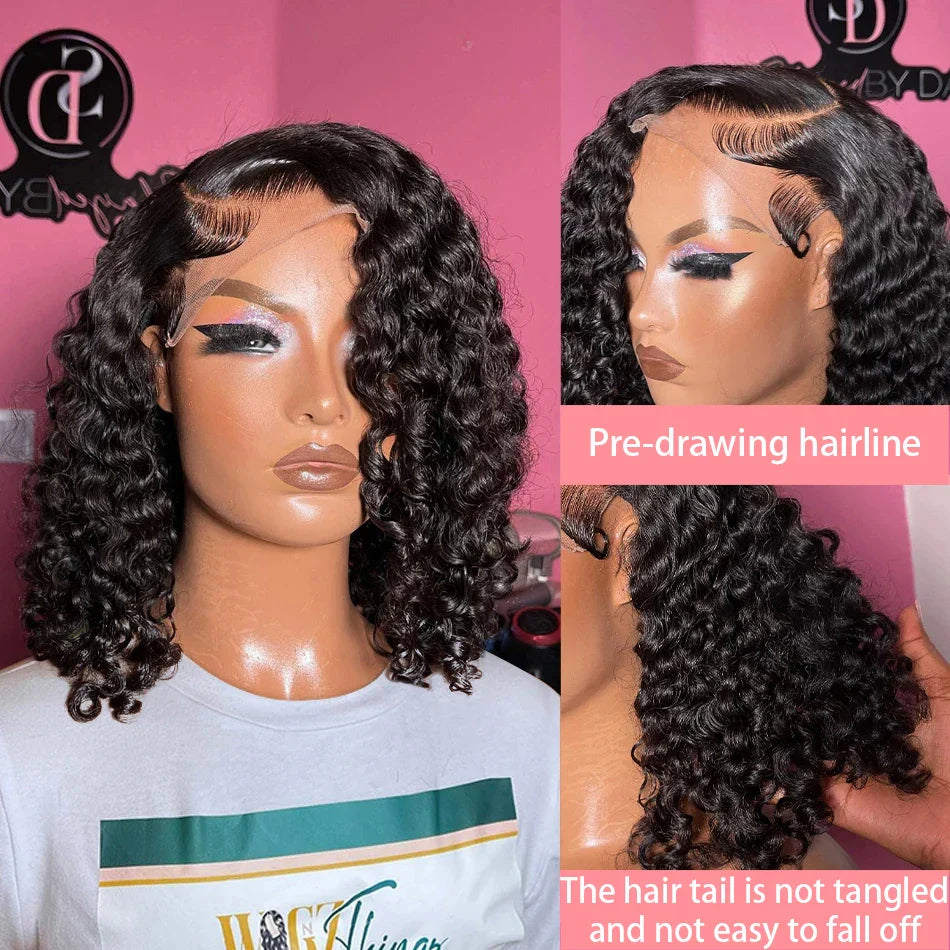 Brazilian Loose Deep Water Wave Part Lace Wigs