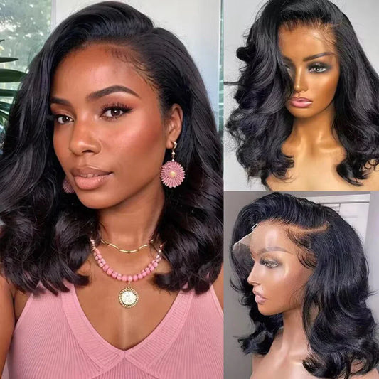 Body Wave Short Bob Part Lace Wig
