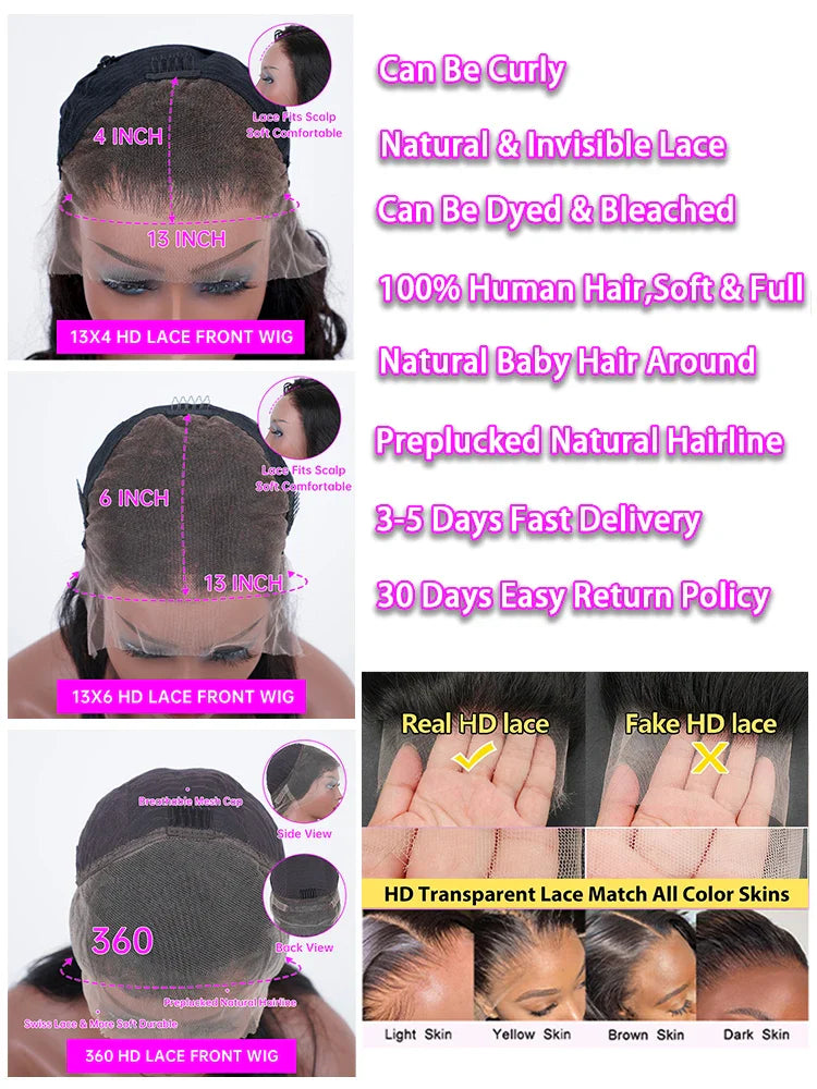 Lace Frontal Curly Human Hair Wigs