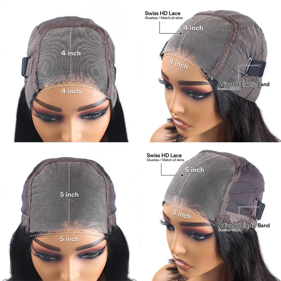 Glueless Straight Silk Base Lace Wig
