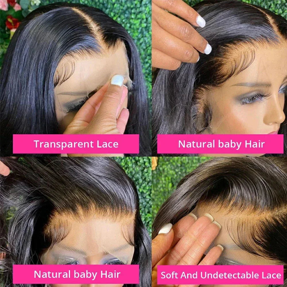 Transparent HD Lace Frontal Body Wave Wigs