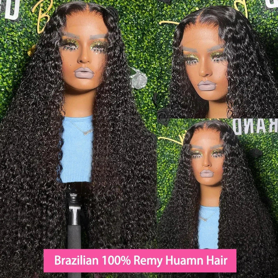Deep Wave 250 Density Curly Human Hair