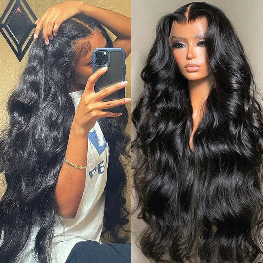 HD Body Wave Lace Front Pre Plucked Frontal Wig