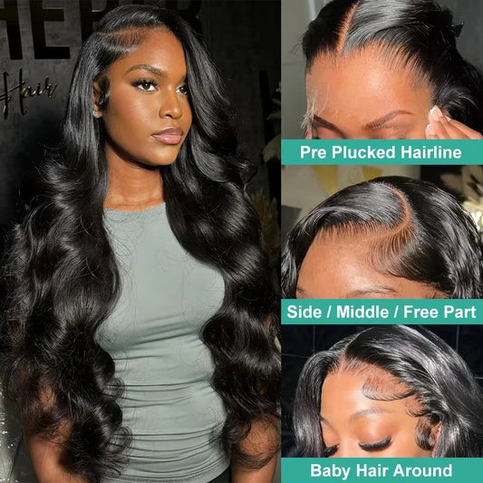Brazilian Glueless Human Hair Wigs