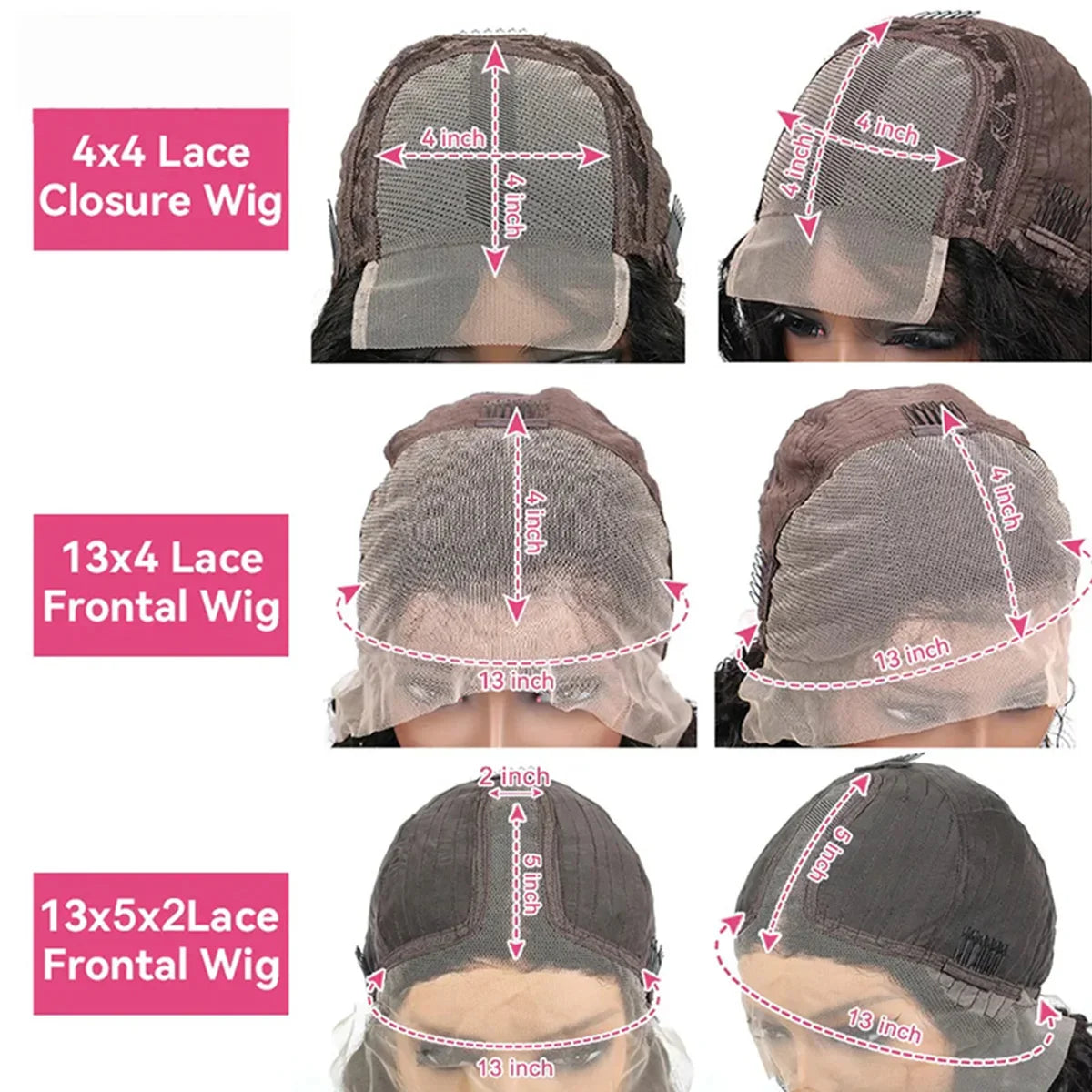 Deep Wave Pre-Plucked Side Part Short Bob Wigs