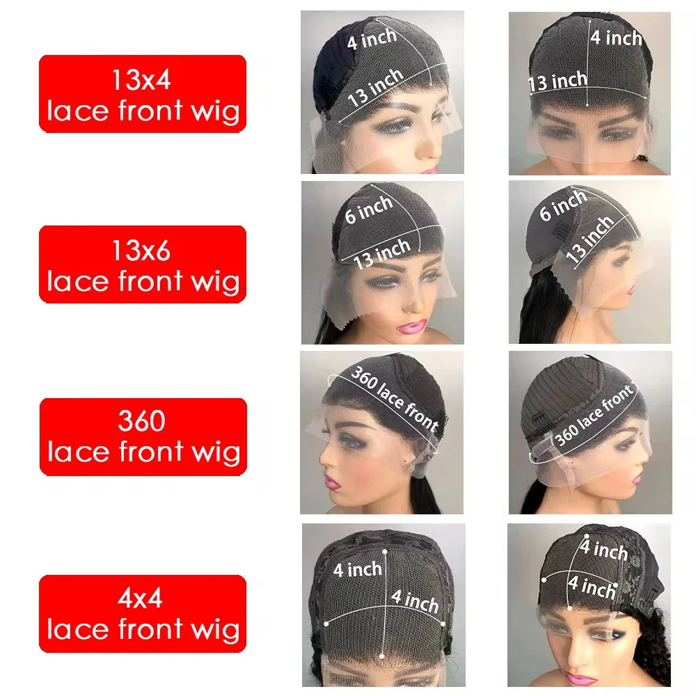 Ginger Orange Lace Front Wigs