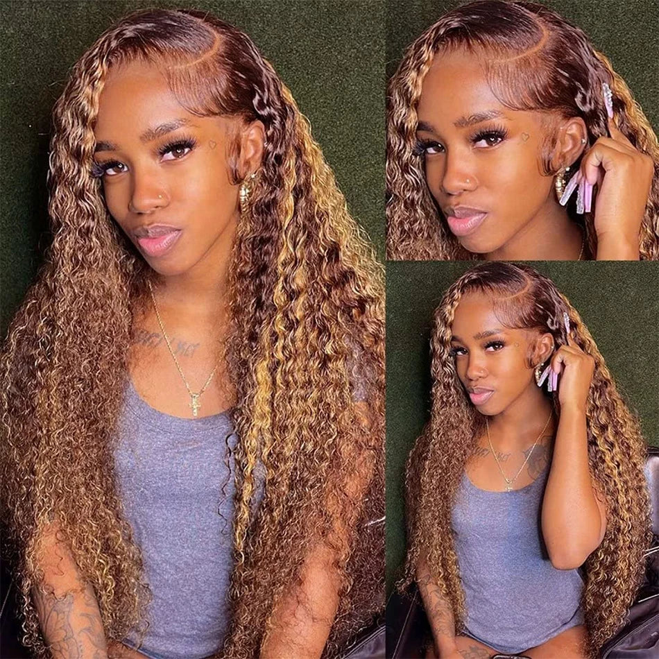 Highlight Blonde Lace Front Wig