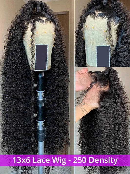 Deep Wave Lace Front Human Hair Wig