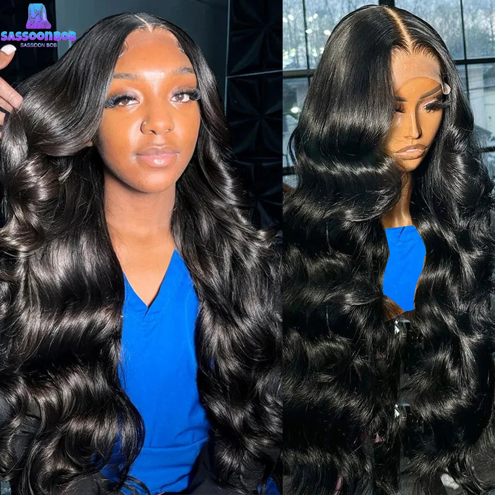 Body Wave Hd Transparent Lace Front Wigs