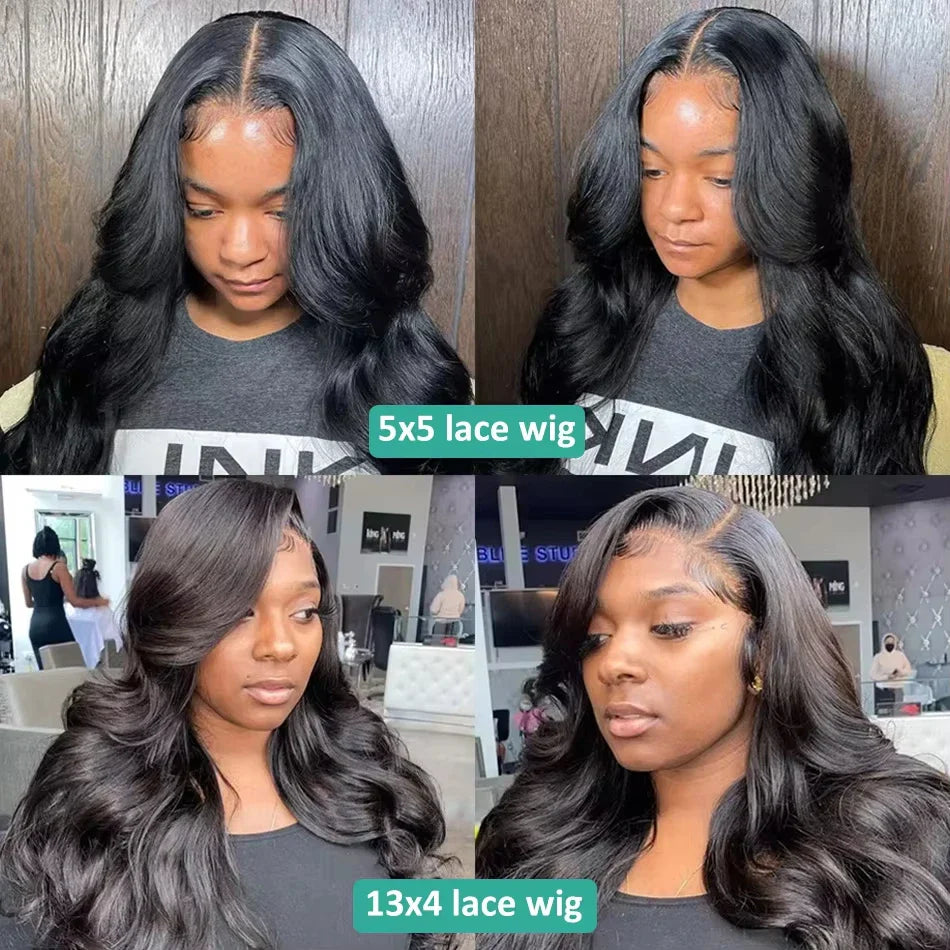 Brazilian Glueless Human Hair Wigs