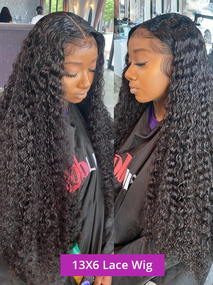 Lace Frontal Curly Human Hair Wigs