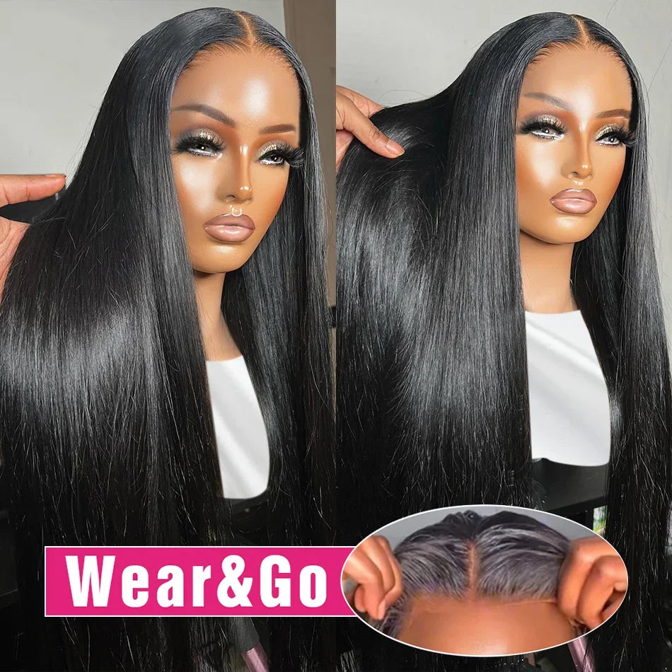 Glueless Straight Silk Base Lace Wig