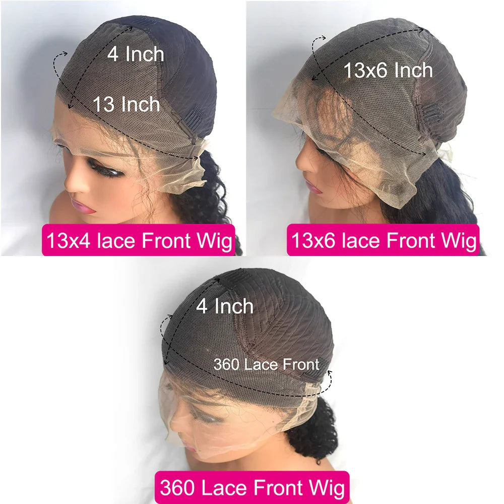 Body Wave Hd Transparent Lace Front Wigs