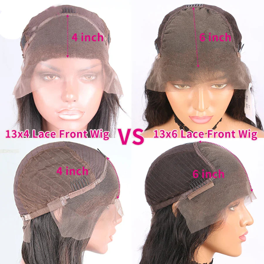 HD Lace Front Human Hair Silk Base Lace Wigs